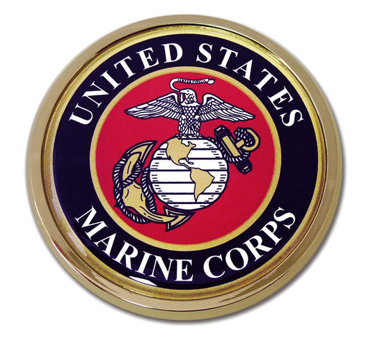 Marine Corps Car Emblem Made in USA
