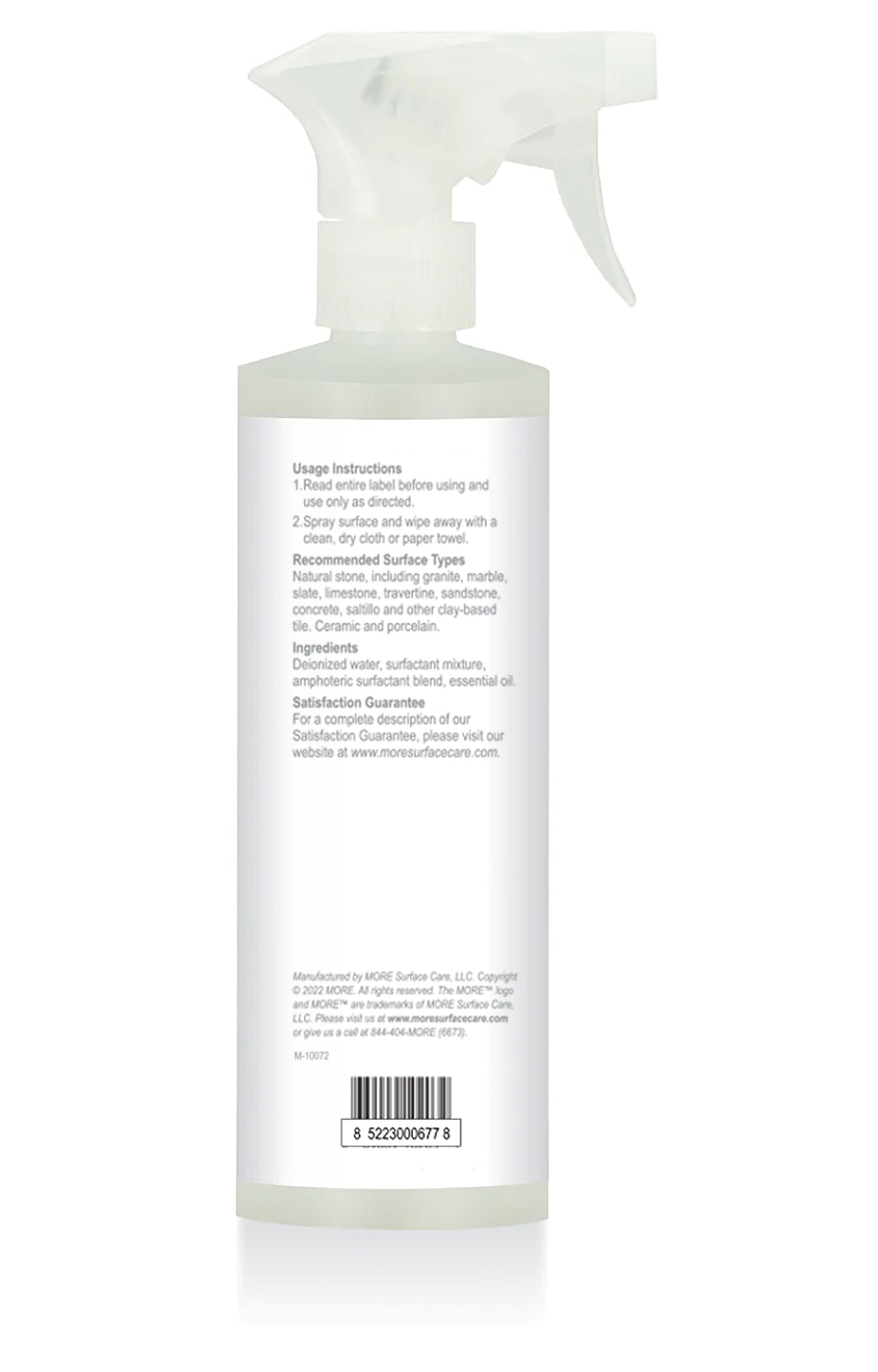 MORE® Stone & Quartz Cleaner + Protector