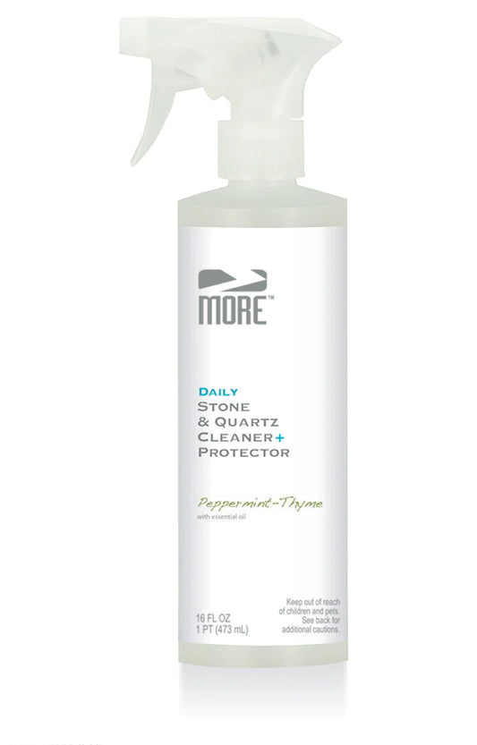 MORE® Stone & Quartz Cleaner + Protector