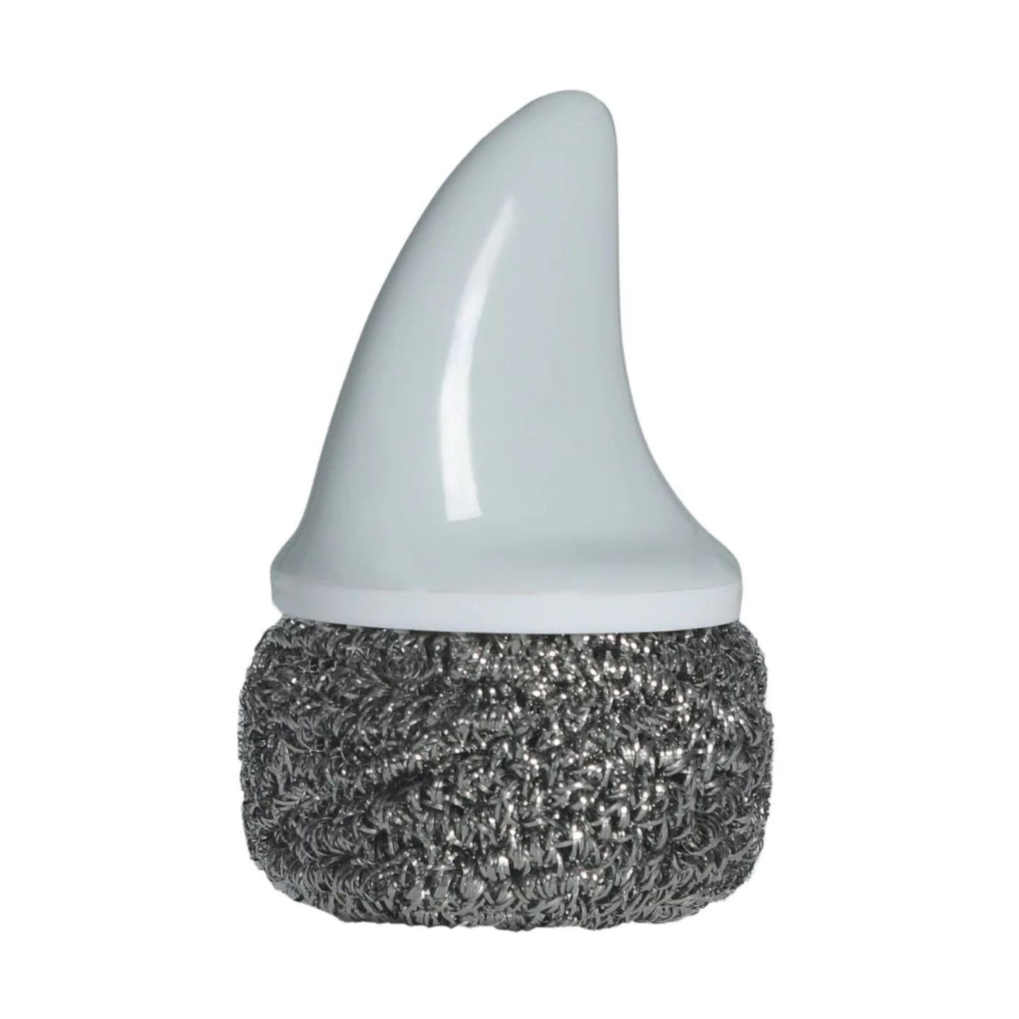 the Cute Shark Fin Pan Scrubber and Extra Refills