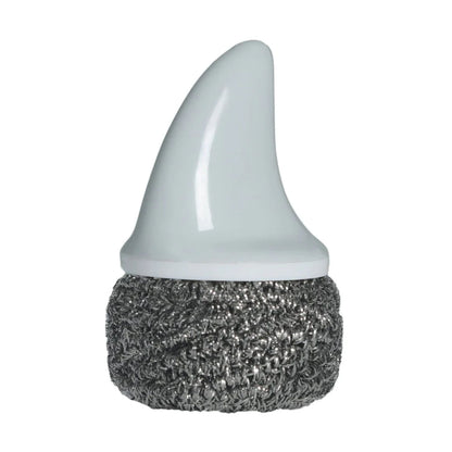the Cute Shark Fin Pan Scrubber and Extra Refills