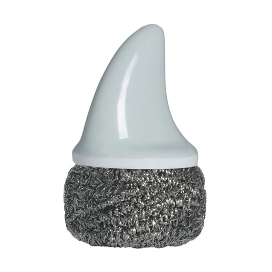 the Cute Shark Fin Pan Scrubber and Extra Refills