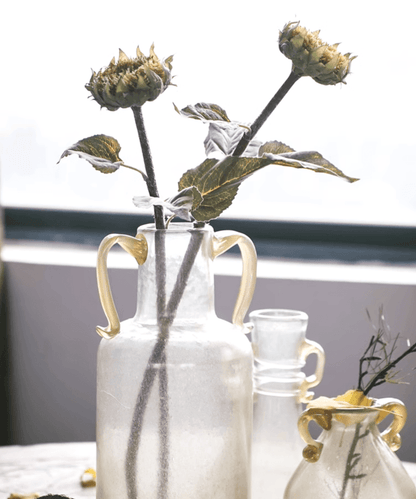 Artificial Small Head Sunflower and Stem