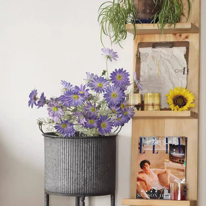 Summer Chrysanthemum stem in purple, artificial flora, 23.6 inches tall, RusticReach on Tampa Home & Garden Store