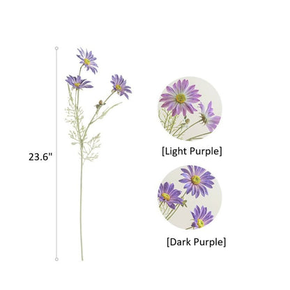 Summer Chrysanthemum stem in purple, 23.6in artificial stem for display on Tampa Home & Garden Store