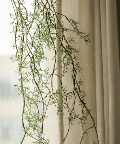 Artificial rattan vine decorative, 55-inch long, RusticReach hanging green tendrils on Tampa Home & Garden Store