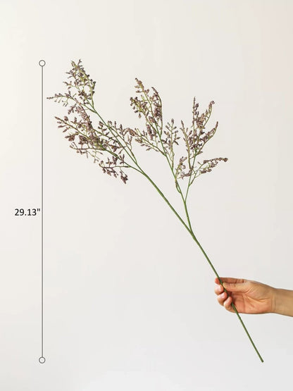 Wild Lavender Stem artificial flowering plant, 29.1 in tall, purple clusters, RusticReach on Tampa Home & Garden Store