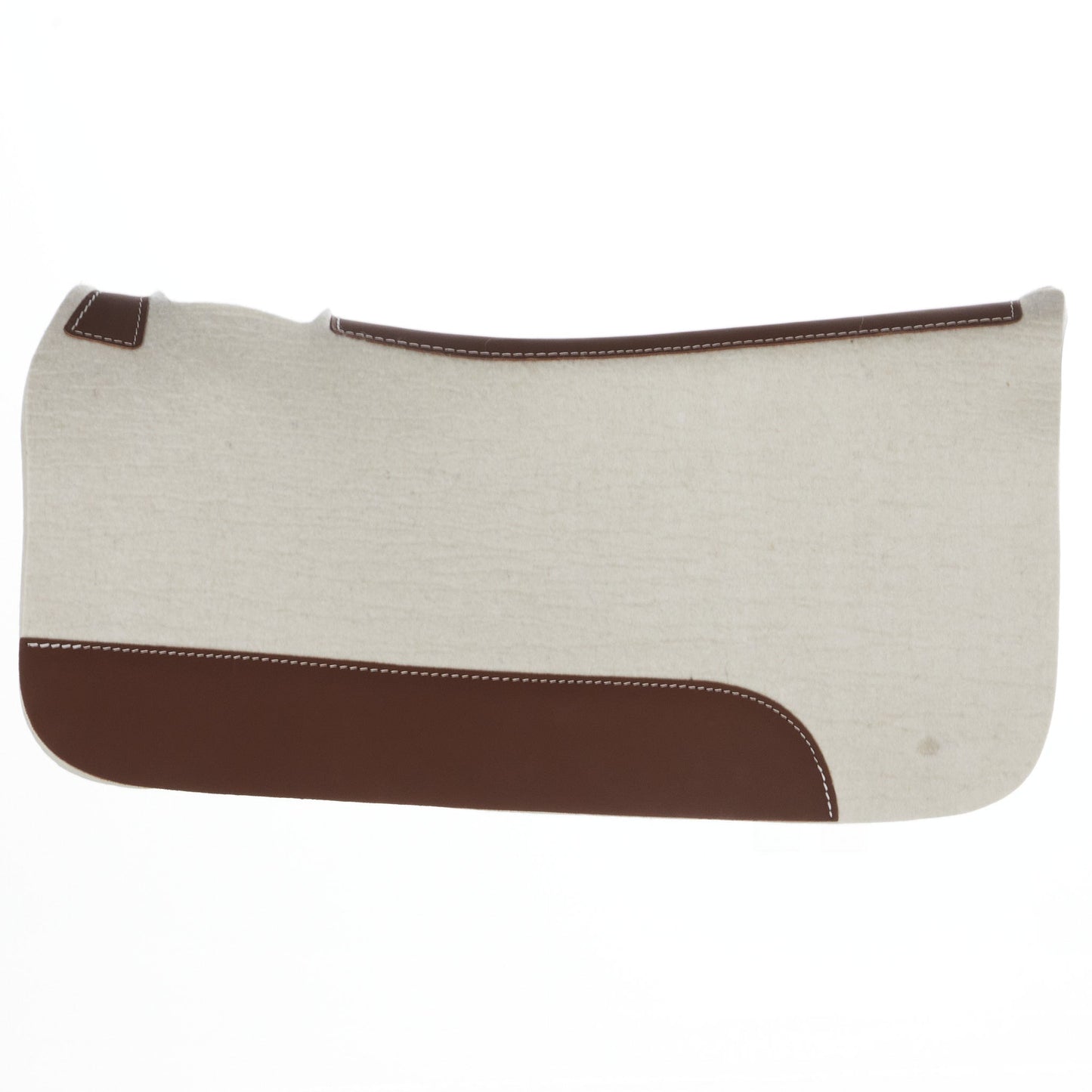 Tapis de selle Roper en feutre naturel 1 pouce 31 x 30