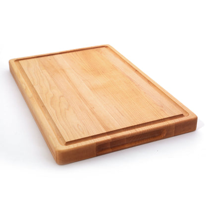 20x15 inch thick flat grain cutting board natural wood Refine Kitchenware on Tampa Home & Garden Store