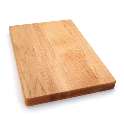 Refine Kitchenware cutting board, thick flat-grain light wood, 20×15 inches on Tampa Home & Garden Store