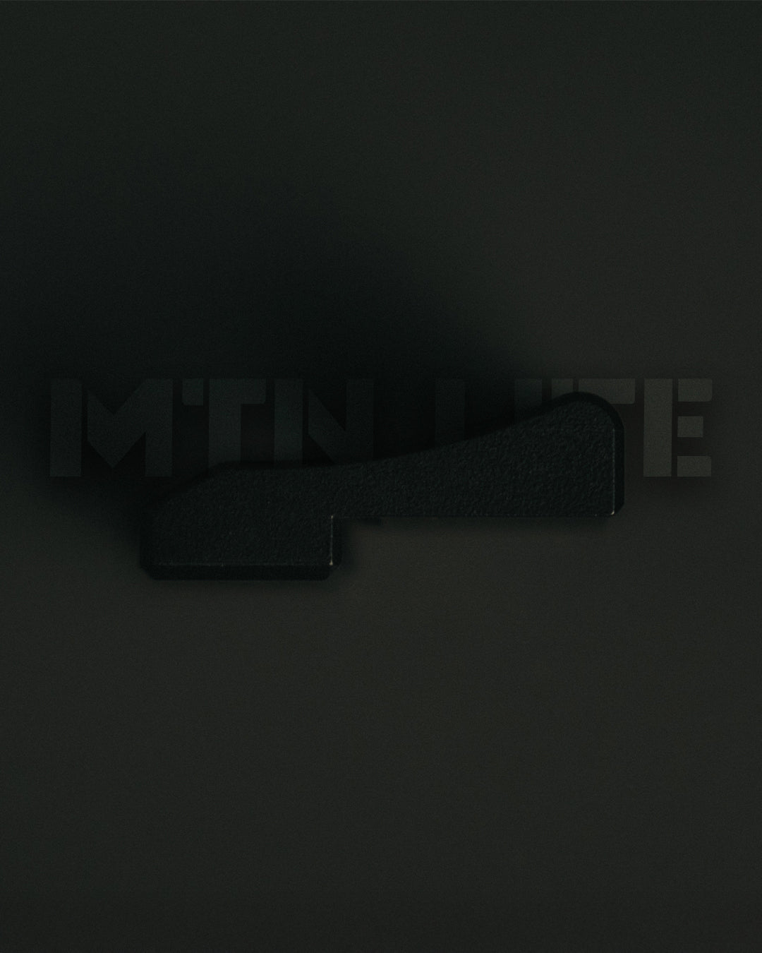 MTN Lite Belt hardware by Ridge Belts in matte black on Tampa Home & Garden Store