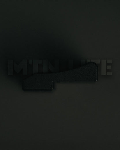 MTN Lite Belt hardware by Ridge Belts in matte black on Tampa Home & Garden Store