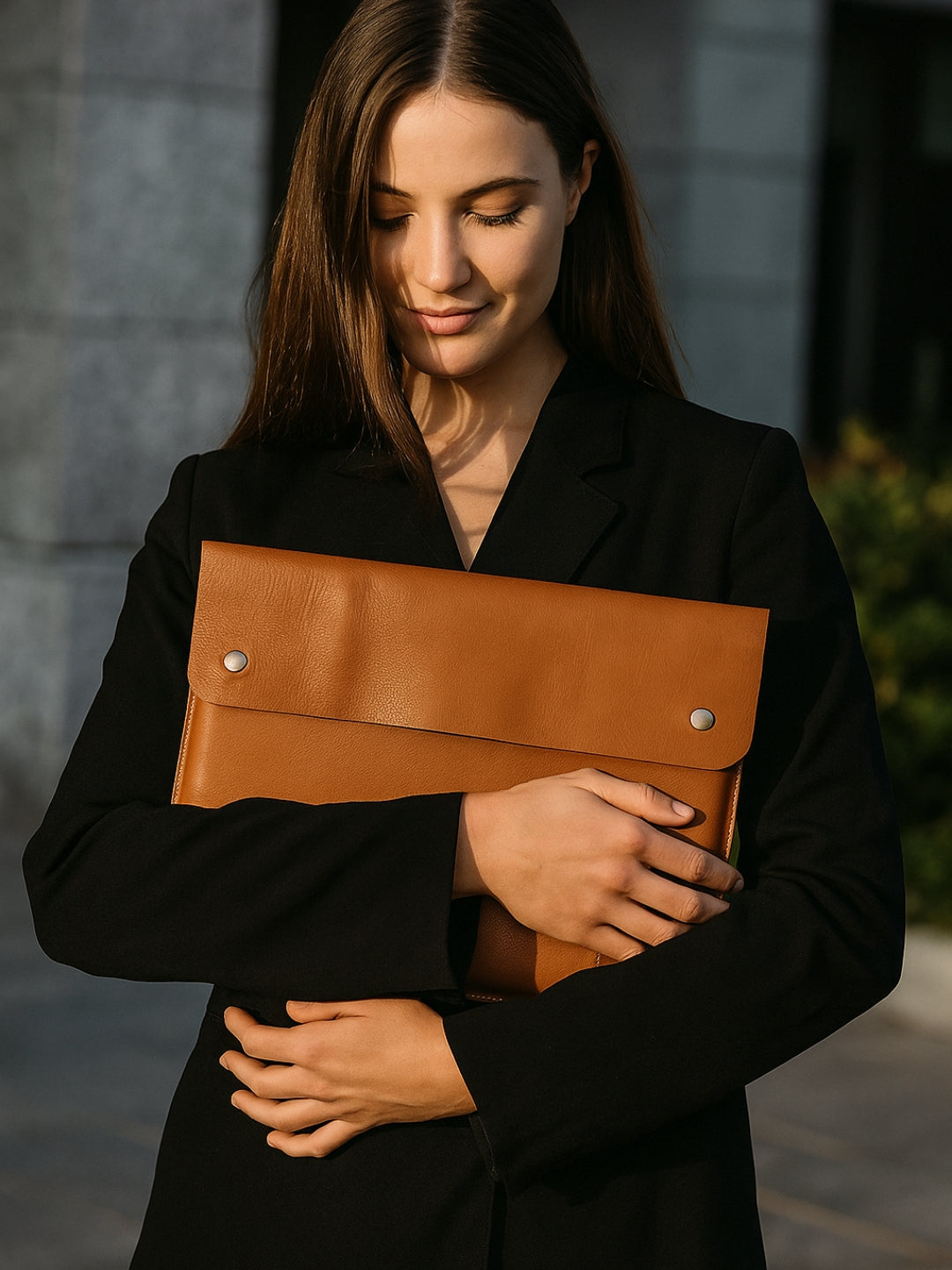 MacBook Leather Laptop Sleeve - Tampa Home & Garden Store