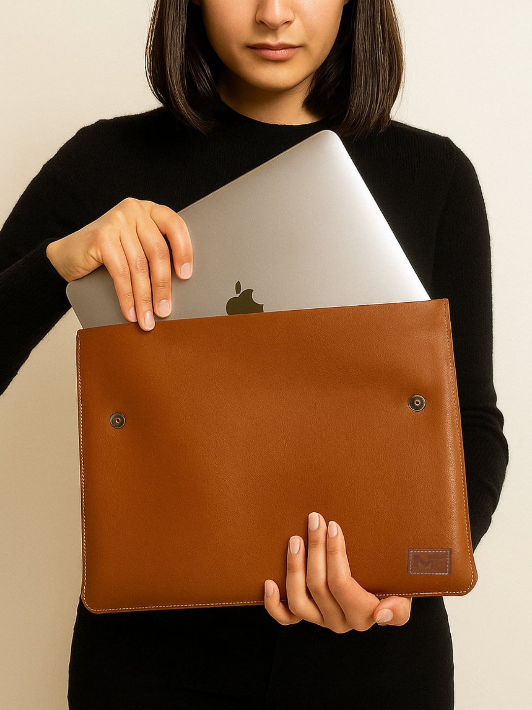 MacBook Leather Laptop Sleeve - Tampa Home & Garden Store
