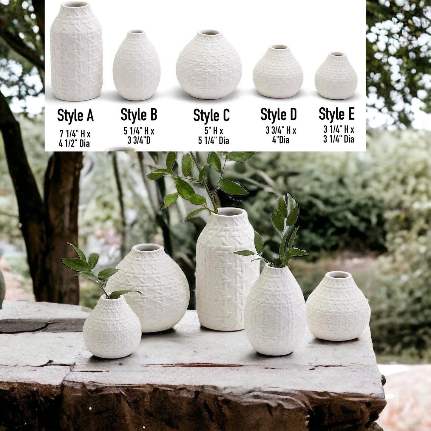 Madison Web Vases - Tampa Home & Garden Store