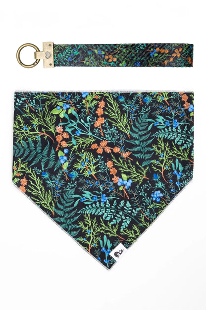 Magical Fern Forest Dog Bandana & Matching Keychain - Tampa Home & Garden Store
