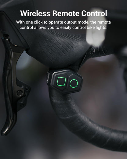 Magicshine ALLTY 1500S Bike Lights for Night Riding, Battery Replaceable | USB-C Rechargeable | Wireless &APP Control Compatible with Garmin/GoPro Mount for Road, MTB, Commuter Rider - Tampa Home & Garden Store