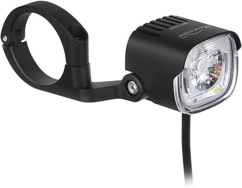 Magicshine E-Bike Headlight ME 1000, 1000 Lumens of Max Verified Output, DRL, Side Lighting, Auto Adapts to E-Bike Output 6-12V, Compatible with Shimano, Yamaha, Brose and Bosch - Tampa Home & Garden Store