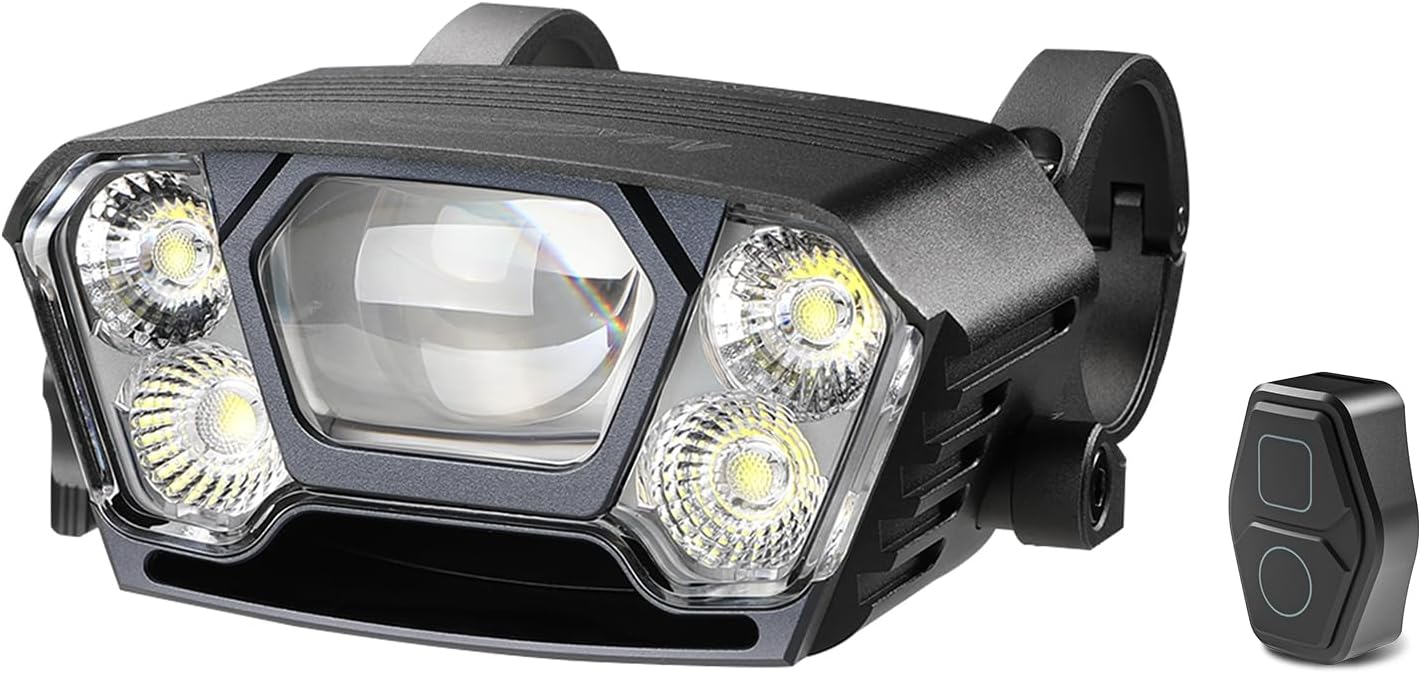 Magicshine MONTEER 12000 Mountain Bike Light,IPX6 Waterproof 12000 Lumen Max Output,20,000mAh Type-C Battery Pack with Reverse Charging Ultimate MTB Light - Tampa Home & Garden Store