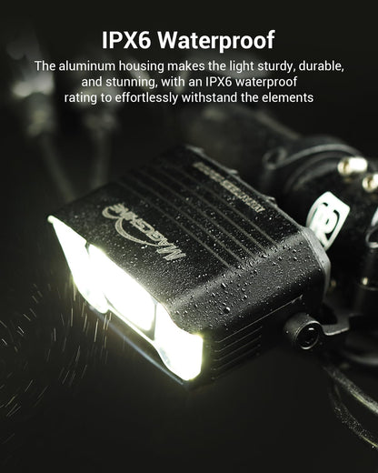 Magicshine MONTEER 12000 Mountain Bike Light,IPX6 Waterproof 12000 Lumen Max Output,20,000mAh Type-C Battery Pack with Reverse Charging Ultimate MTB Light - Tampa Home & Garden Store