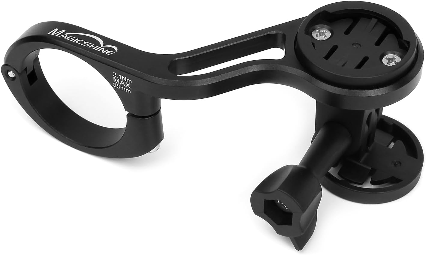 Magicshine Out Front Mount, Compatible with Garmin Computers, Bike Front Lights, GPS, etc. Compatible with Wahoo, Polar, Bryton Devices. - Tampa Home & Garden Store