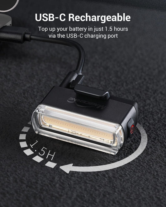 Magicshine SEEMEE 20 V2.0 Bike Tail Lights for Night Riding,USB-C Rechargeable Bicycle Rear Lights, IPX6 Waterproof, Cycling Safety Back Light for Commuting Cyclists and Kids - Tampa Home & Garden Store