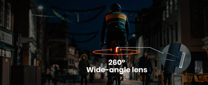 Magicshine Tail Light SEEMEE 50 V2.0, Rear Bike Light with USB C Rechargeable, 50 Lumen IPX6 Waterproof Bicycle Tail Lights for Night Riding, Smart Cycling Safety Bike Taillights - Tampa Home & Garden Store