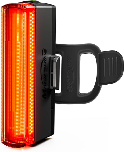 Magicshine Tail Light SEEMEE 50 V2.0, Rear Bike Light with USB C Rechargeable, 50 Lumen IPX6 Waterproof Bicycle Tail Lights for Night Riding, Smart Cycling Safety Bike Taillights - Tampa Home & Garden Store