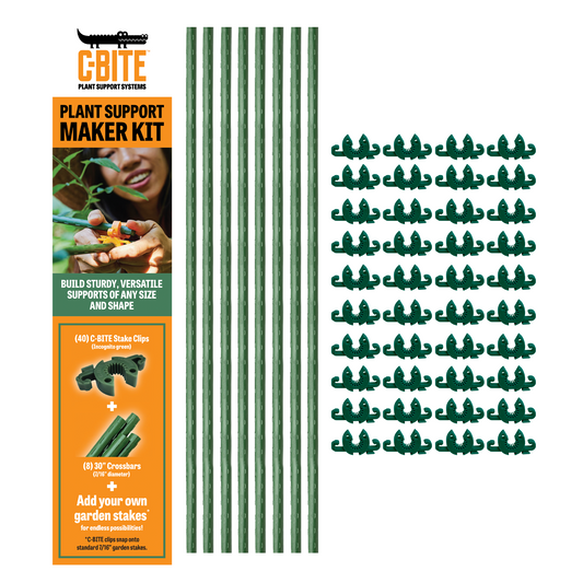 The Maker Kit  - Plant Support System - With or Without 5' upright garden stakes