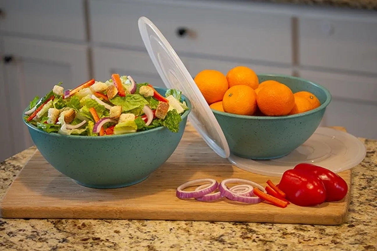 Mainstays 28-Piece Eco-Friendly Recycled Plastic Dinnerware Set - Tampa Home & Garden Store