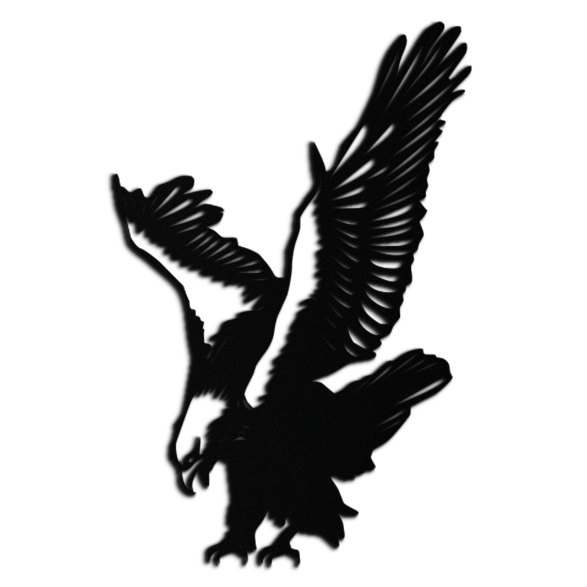 Majestic Eagle Metal Wall Art - Powerful Steel Bird Silhouette - KAF059 - Tampa Home & Garden Store