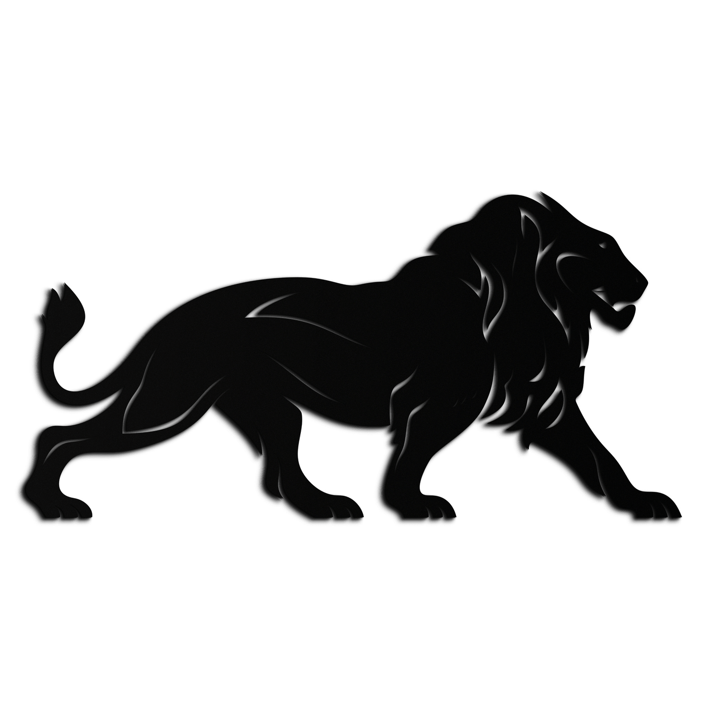 Majestic Lion Wall Art - Steel Wall Decor for Home and Office -KAF002 - Tampa Home & Garden Store