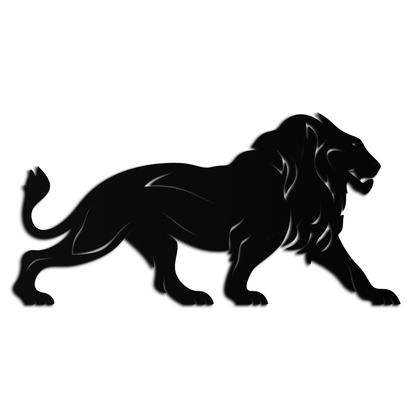 Majestic Lion Wall Art - Steel Wall Decor for Home and Office -KAF002 - Tampa Home & Garden Store