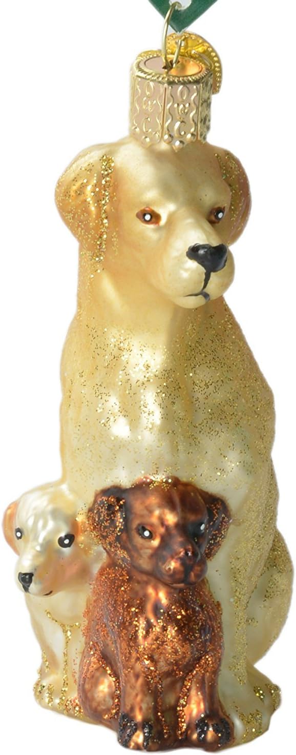 Mama And Pups Ornament - Tampa Home & Garden Store