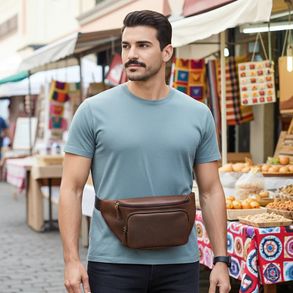 Cambridge Full Grain Leather Waist Pack