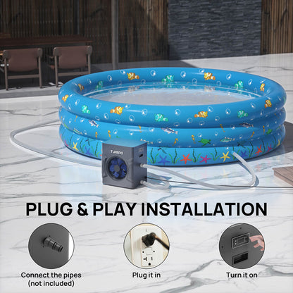 Manatee Swimming Pool Heat Pump, 18K/20K BTU - Tampa Home & Garden Store