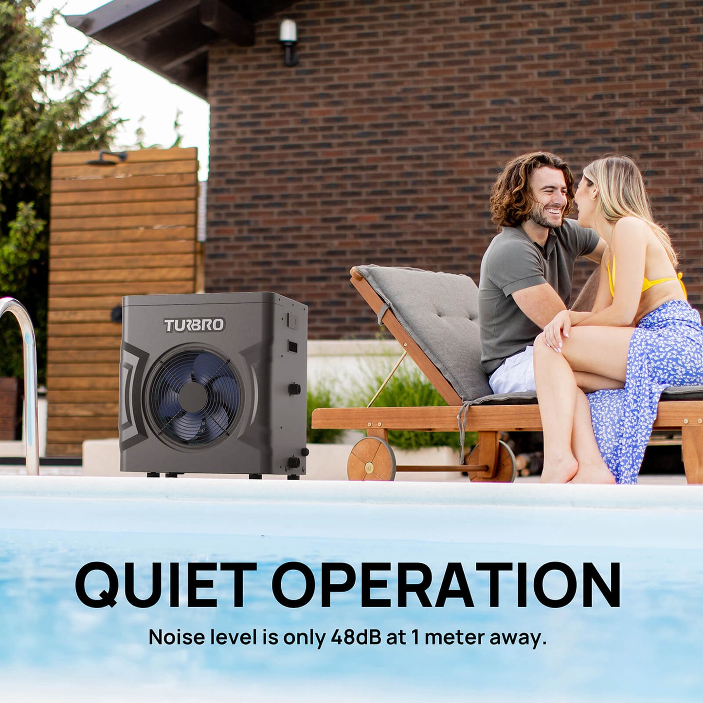 Manatee Swimming Pool Heat Pump, 18K/20K BTU - Tampa Home & Garden Store