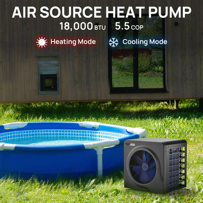 Manatee Swimming Pool Heat Pump, 18K/20K BTU - Tampa Home & Garden Store