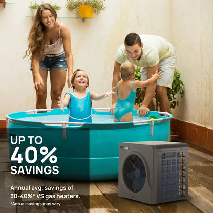 Manatee Swimming Pool Heat Pump, 18K/20K BTU - Tampa Home & Garden Store