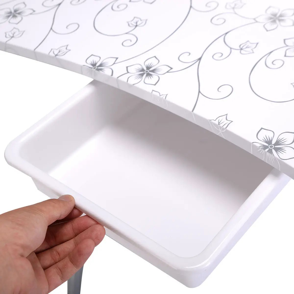 Foldable Manicure Table With Wrist Cushion