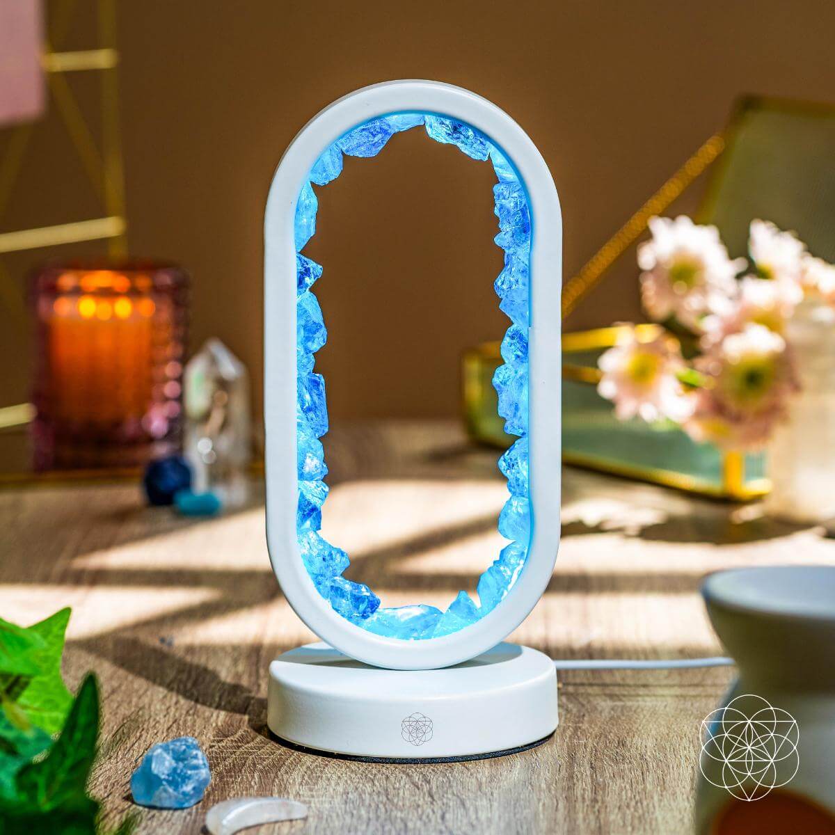 Manifest Success - Clear Quartz Lamp of Achievement - Tampa Home & Garden Store