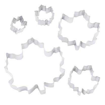 Maple Leaf 5 Pc Cookie Cutter Set - Tampa Home & Garden Store