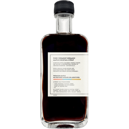 Maple Old Fashioned Cocktail Syrup 250ml - Tampa Home & Garden Store