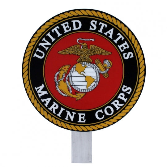 Marine Corps Grave Marker | Made in USA - Tampa Home & Garden Store