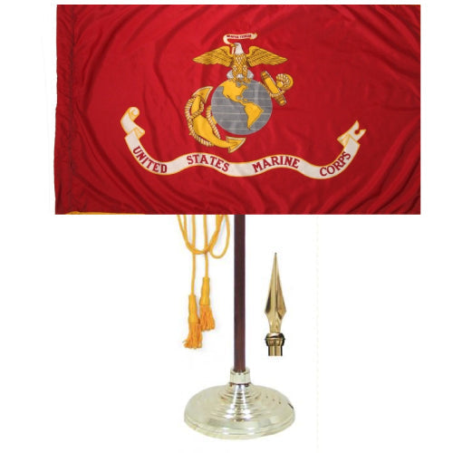 Marine Corps Indoor / Parade Flag - Tampa Home & Garden Store