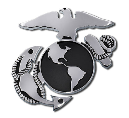 Marine Corps Insignia Car Emblem - Tampa Home & Garden Store
