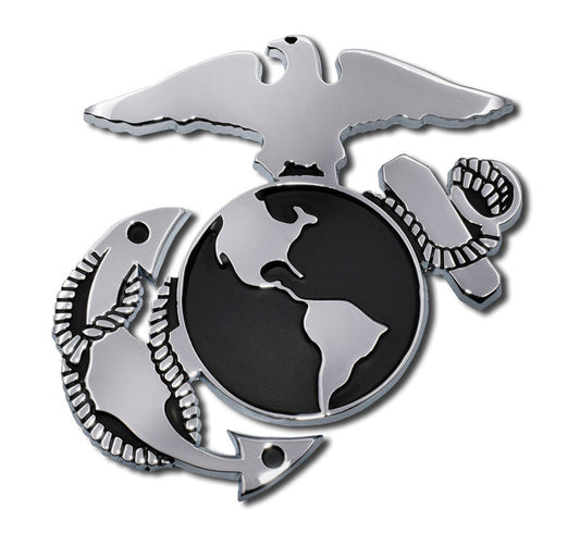 Marine Corps Insignia Car Emblem - Tampa Home & Garden Store