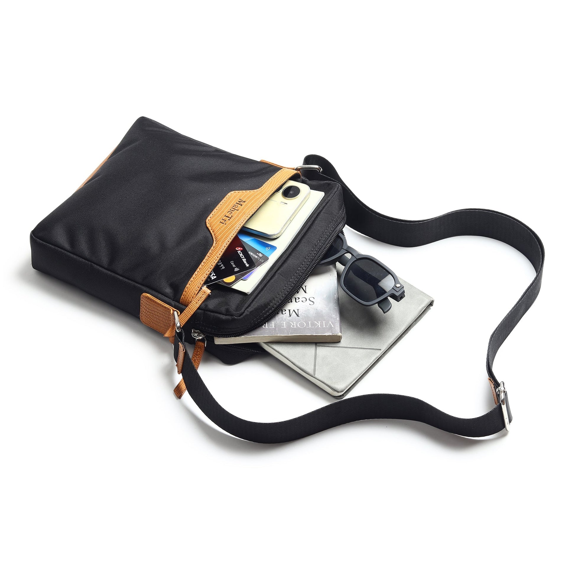 Mark Canvas Side Messenger Bag - Tampa Home & Garden Store