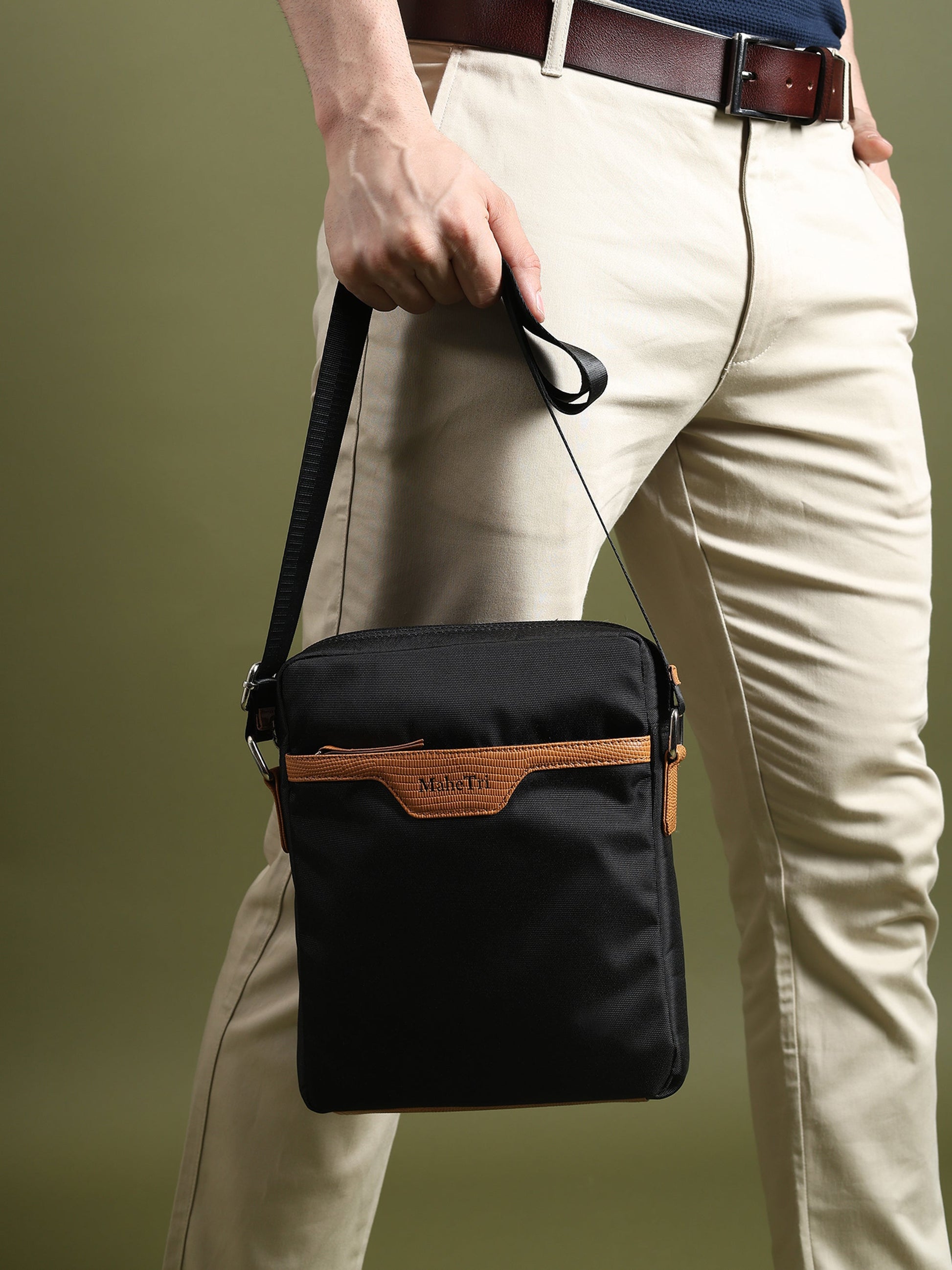 Mark Canvas Side Messenger Bag - Tampa Home & Garden Store