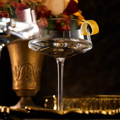 Set of Two Spritz Martini Cocktail Glasses
